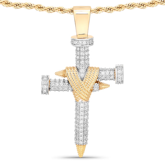 Nail Cross Pendant