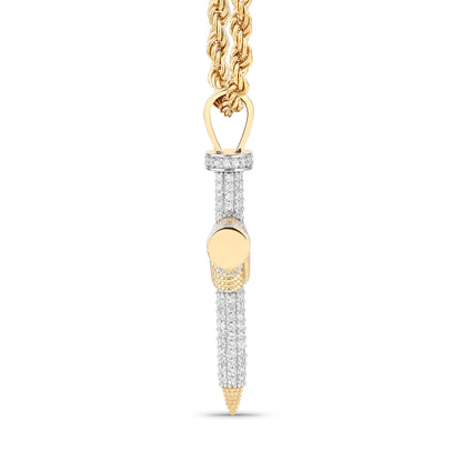 Nail Cross Pendant