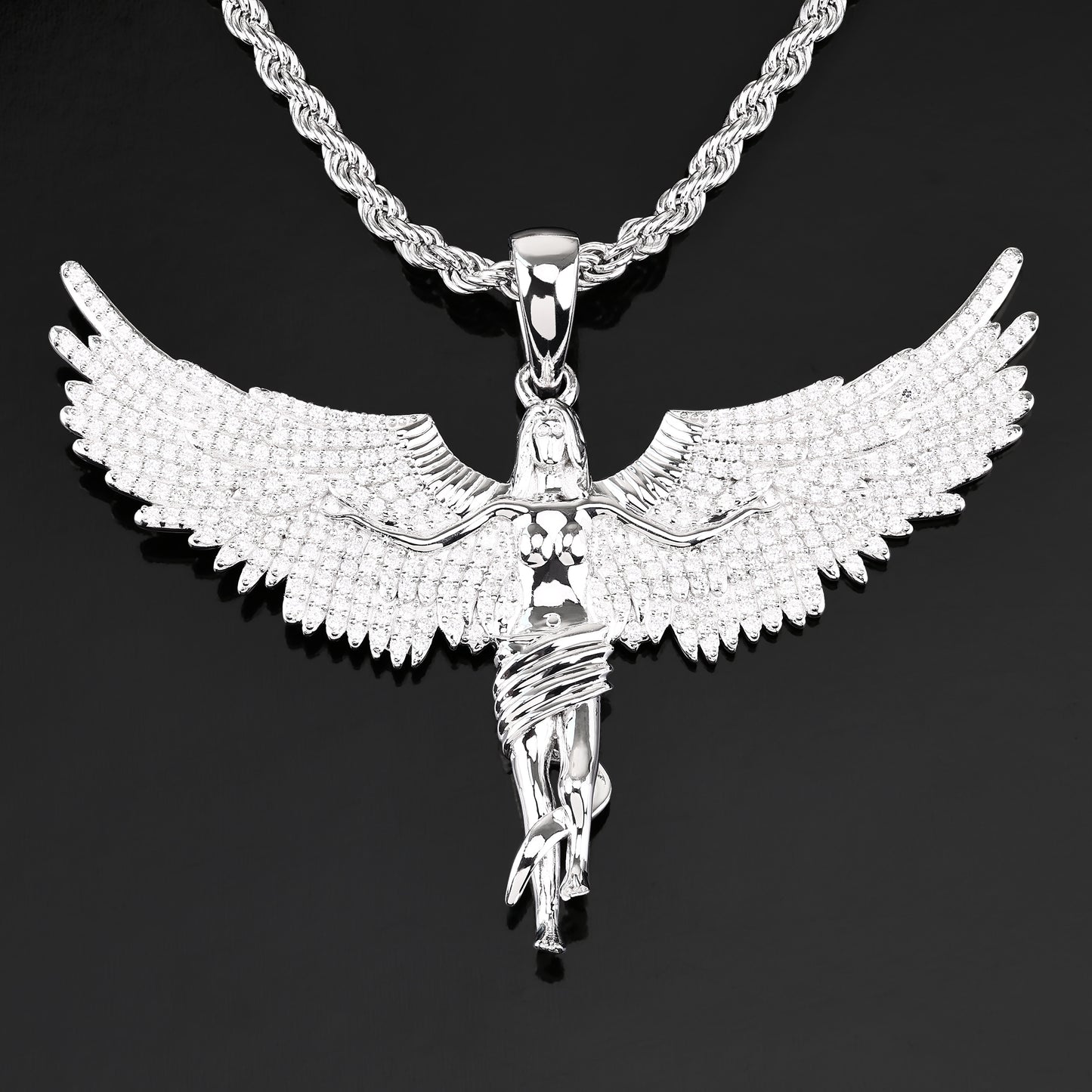 Soaring Angel Pendant