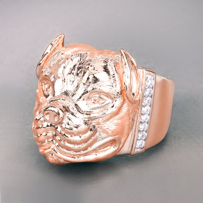 Pitbull Bull Dog Ring