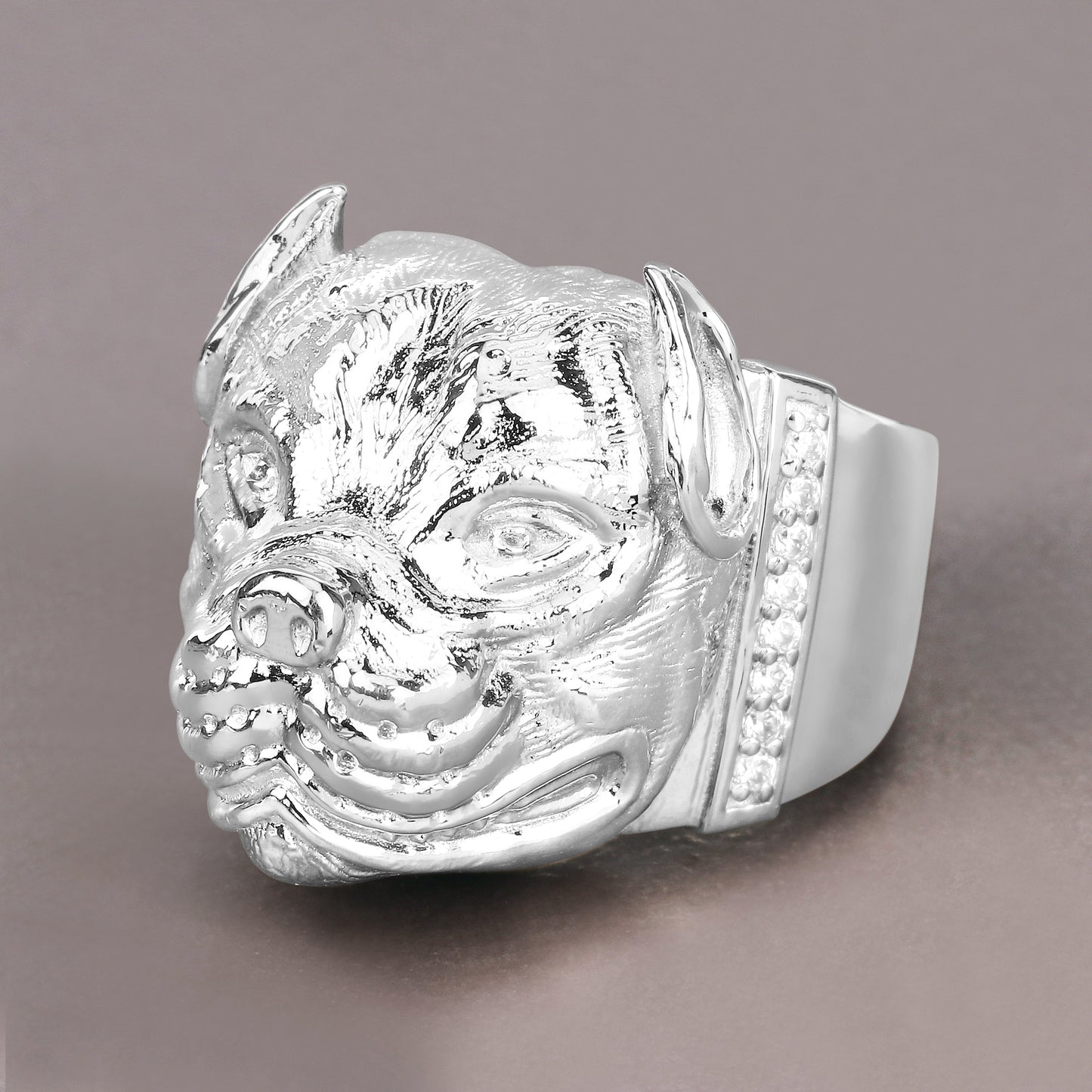 Pitbull Bull Dog Ring