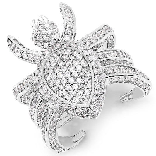 Hugging Spider Ring