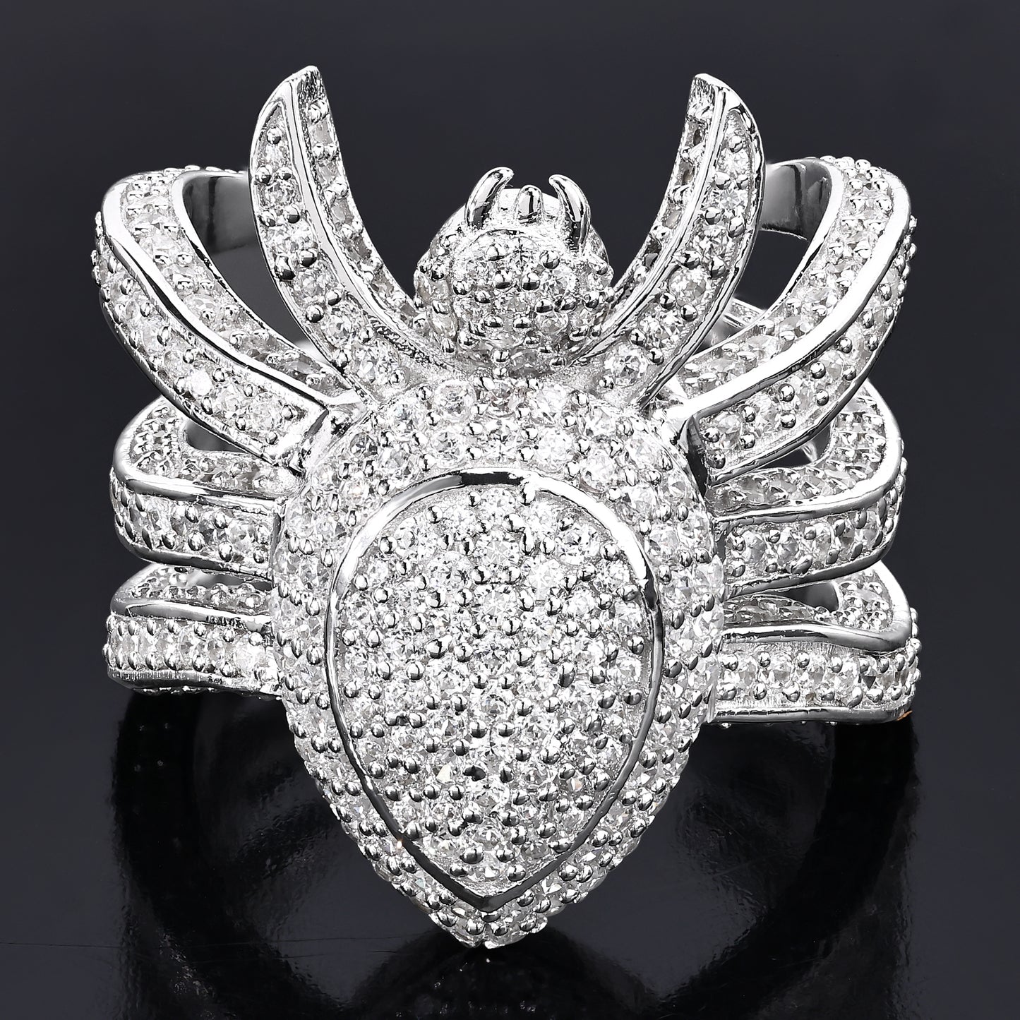 Hugging Spider Ring