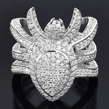 Hugging Spider Ring