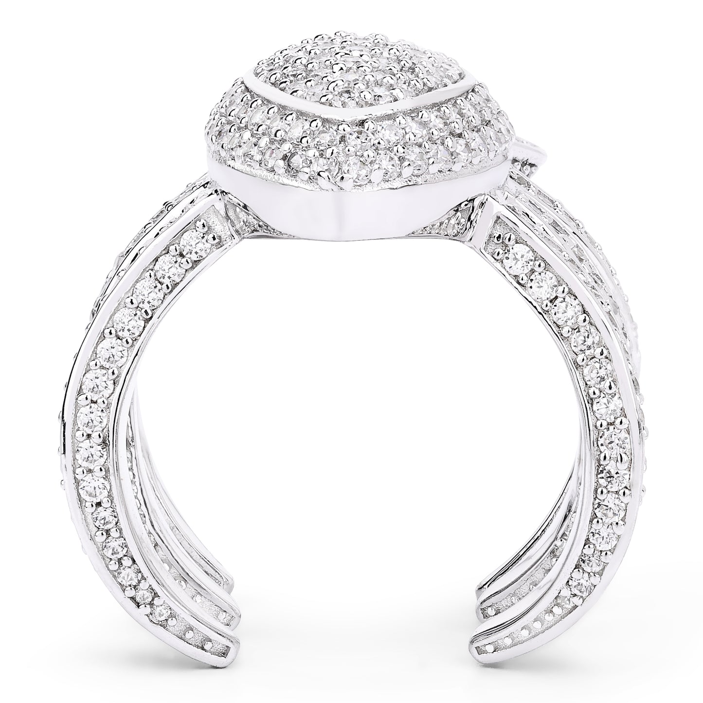 Hugging Spider Ring