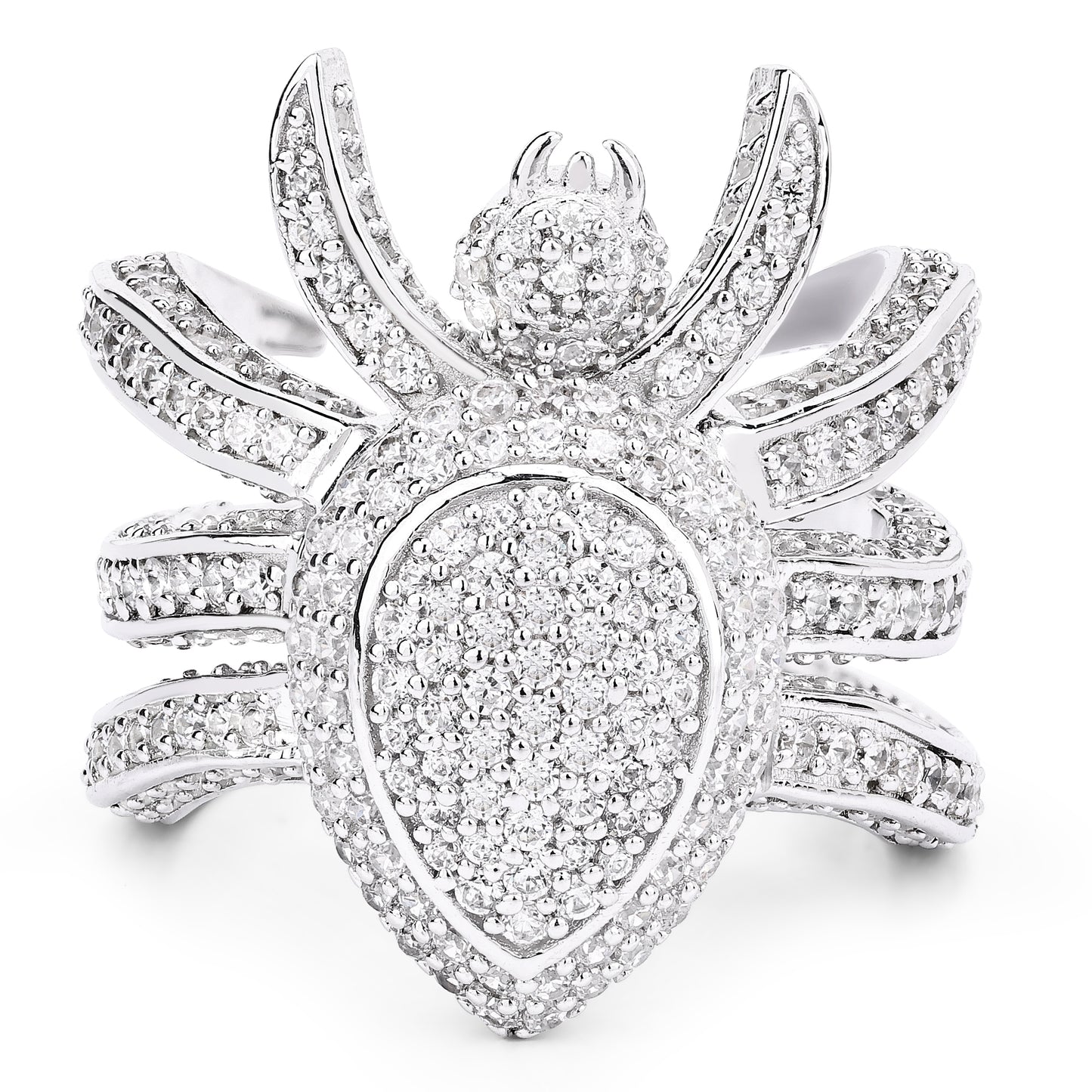 Hugging Spider Ring