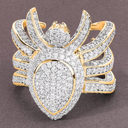 Hugging Spider Ring