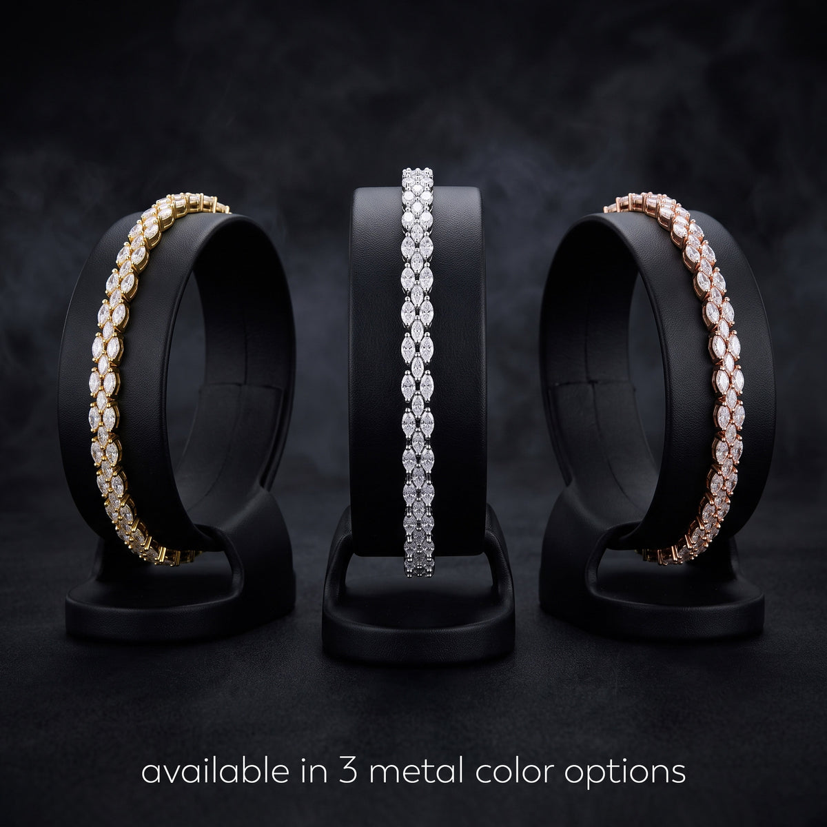 Triple Marquise Bracelet